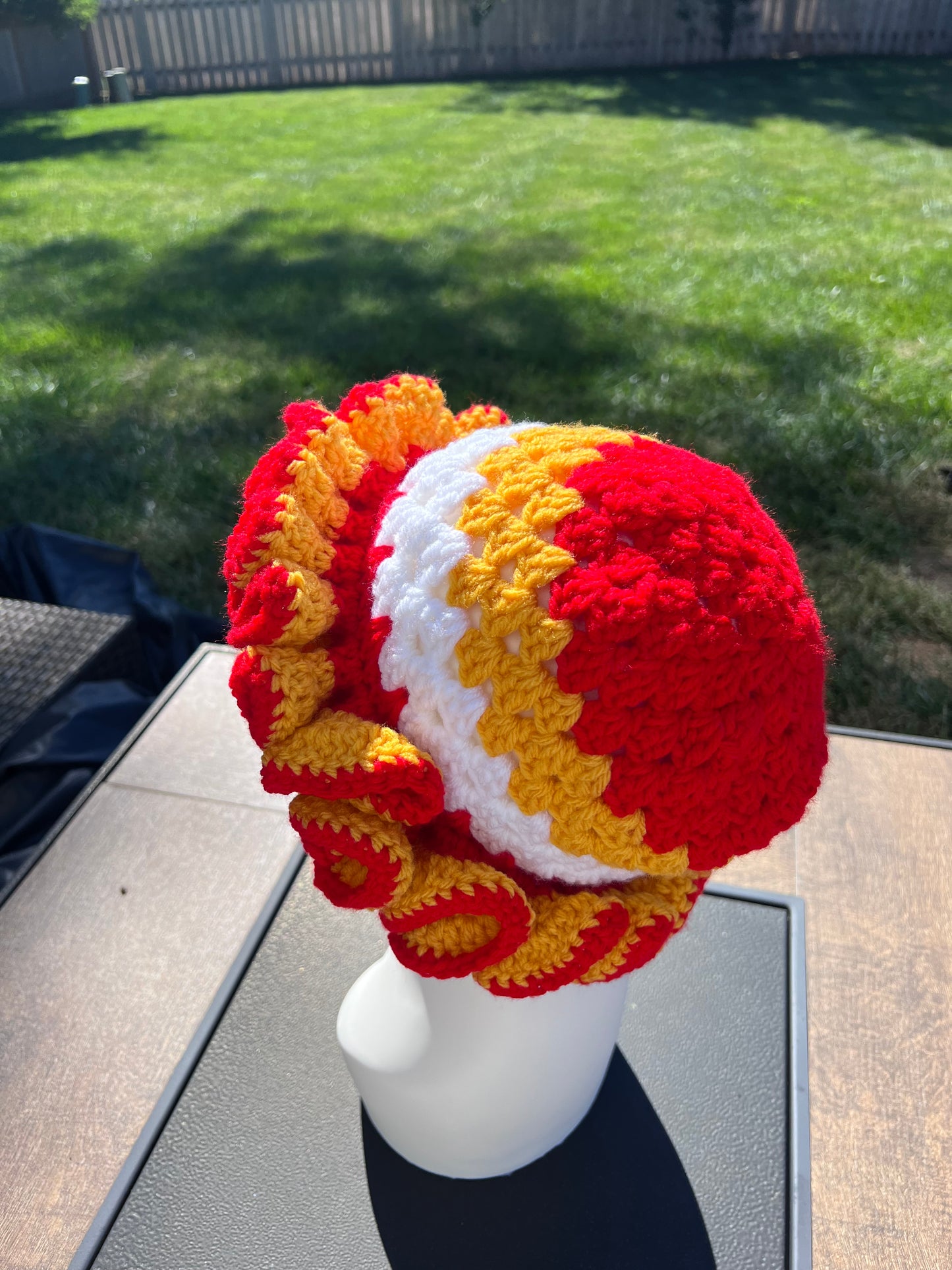 Game Day Ruffle Hat